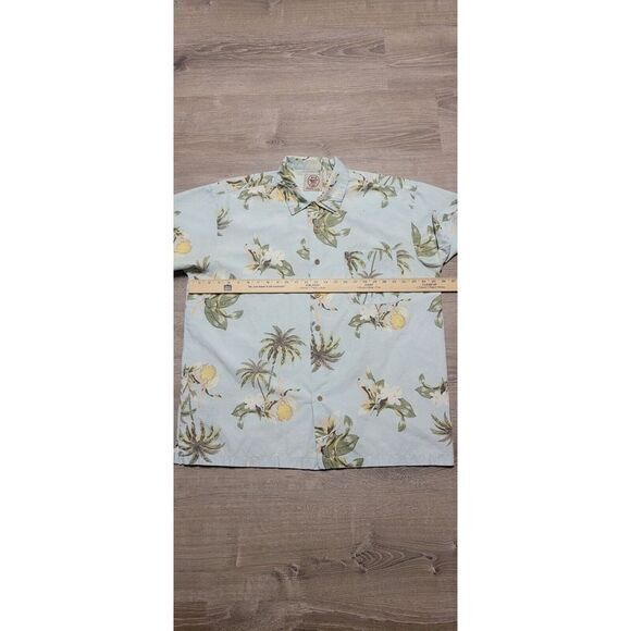 The Original Panama Jack Men's Blue Floral Short Sleeve Button Up Size XL - Picture 5 of 13